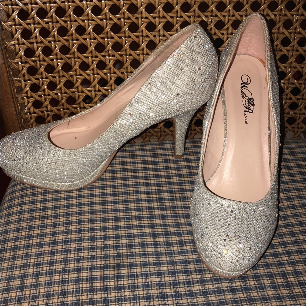 Sparkly heels